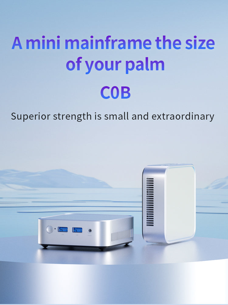 2025 New Release OEM MINI Computer C0B Server MINI PC Windows11 Pro Intel N100 N150 N200 N95 Linux Barebone Mini Pc
