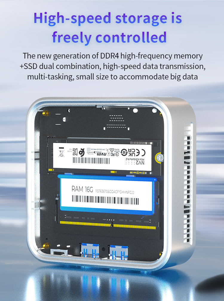 2025 New Release OEM MINI Computer C0B Server MINI PC Windows11 Pro Intel N100 N150 N200 N95 Linux Barebone Mini Pc