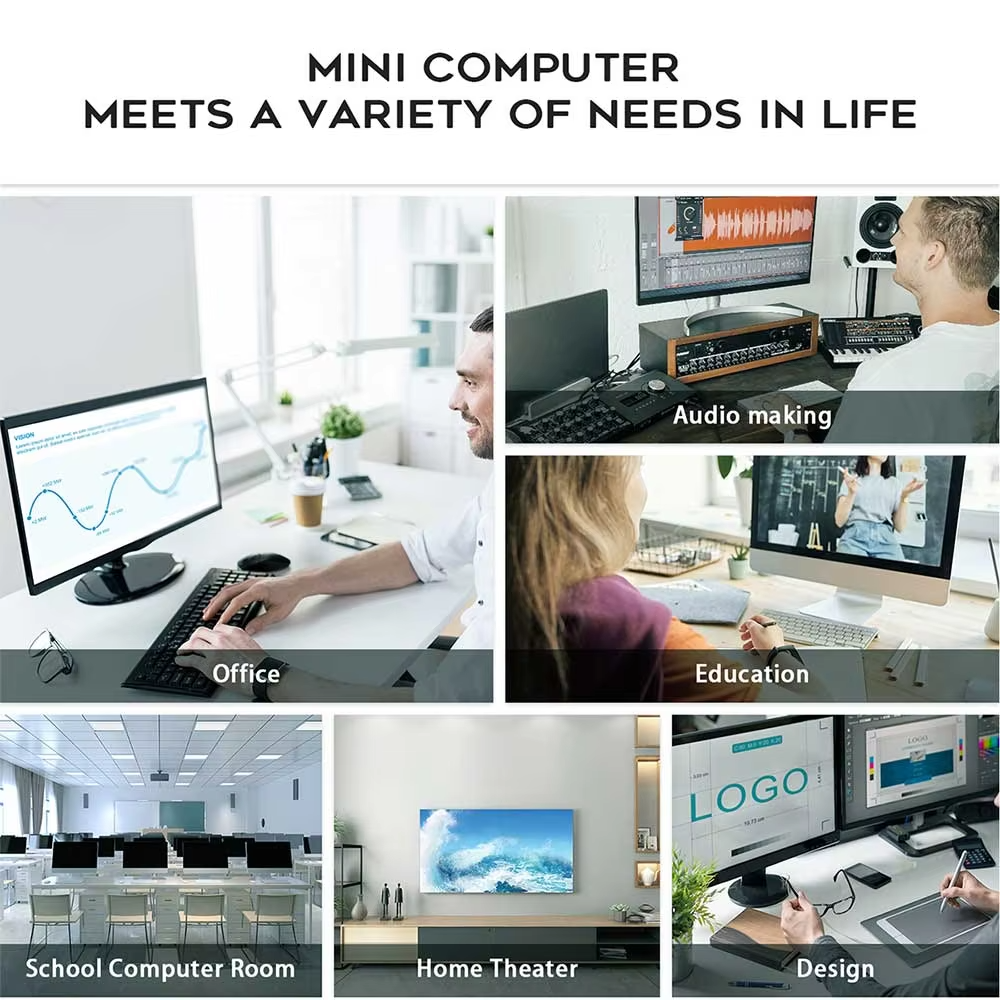 Beelink MINI S mini pc Office computer Intel N5095 8GB RAM 128GB ROM Windows 11 Mini PCS