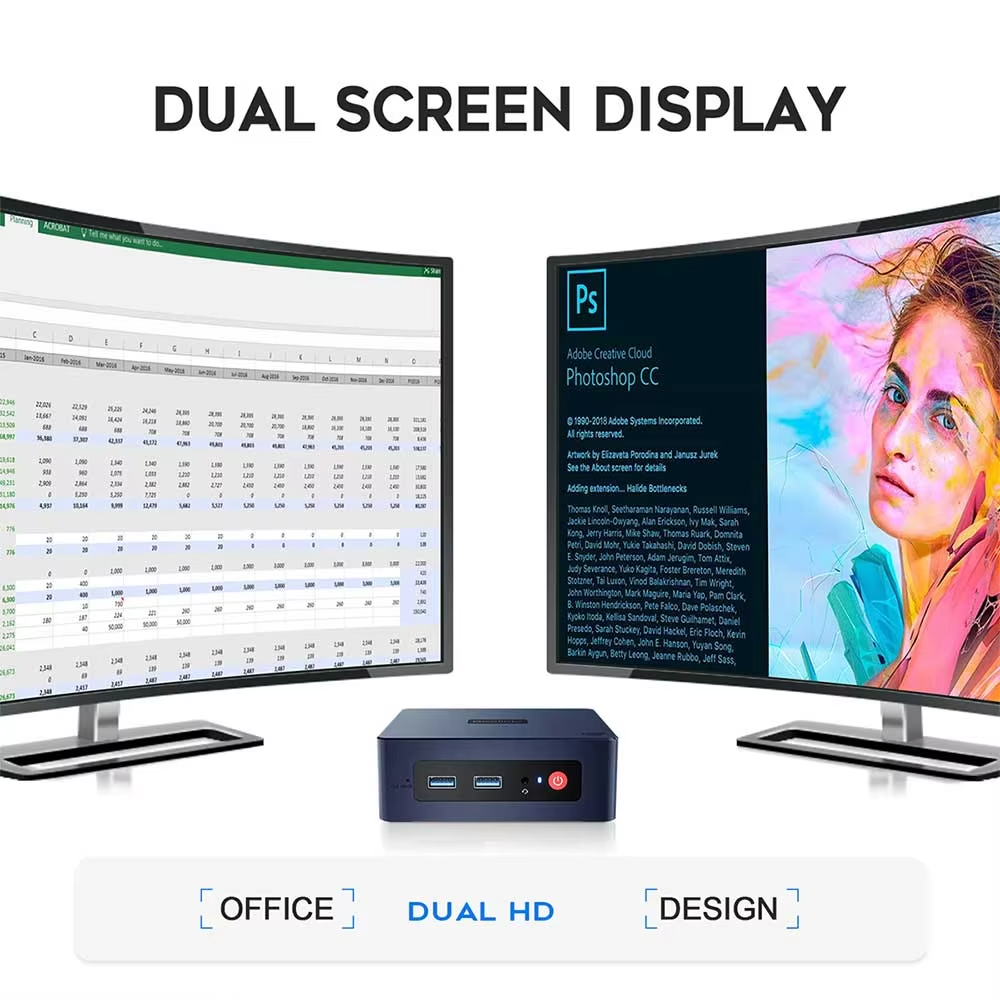 Beelink MINI S mini pc Office computer Intel N5095 8GB RAM 128GB ROM Windows 11 Mini PCS